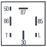 Relais de préchauffage HELLA 4RV008188181