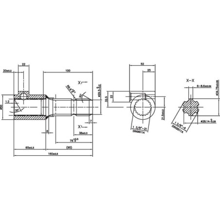 Réducteur UNIVERSEL 6710221KR