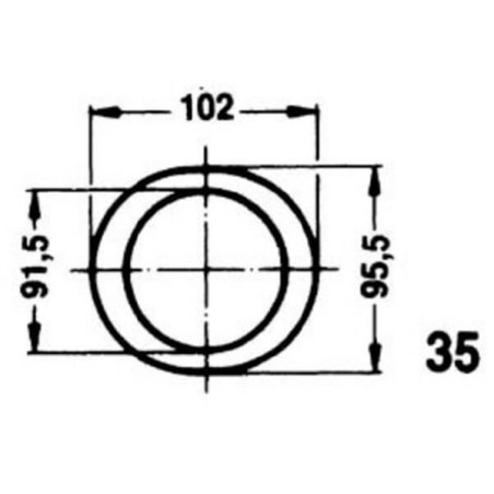 Protection tube extérieur WALTERSCHEID SD351000