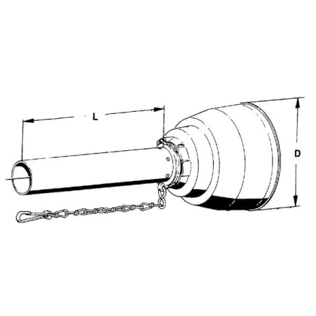 Protection de tube interne WALTERSCHEID SC151000IWWZ