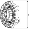 Protection de joint grand-angle WALTERSCHEID 851562