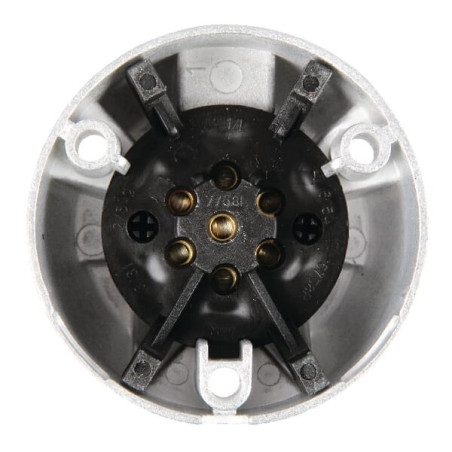 Prise aluminium 7 pôles ERICH-JAEGER 101028JAE