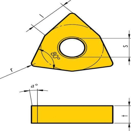 Porte-plaquette I-TOOLS WNMG080408MMIT1601