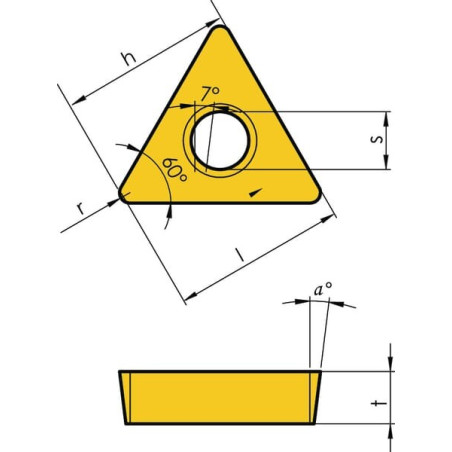 Porte-plaquette I-TOOLS TNMG160408MMIT1601