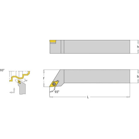 Porte-plaquette gauche I-TOOLS SDJCL2020K11