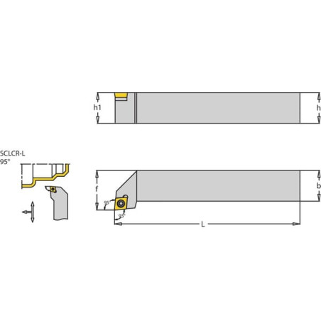 Porte-plaquette gauche I-TOOLS SCLCL2020K09