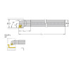 Porte-plaquette droit I-TOOLS S20QSCLCR09