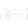 Couteau de broyeur UNIVERSEL 0000611871KR
