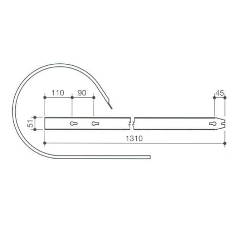 Section de ramasseur UNIVERSEL 0008191641KR