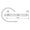 Section de ramasseur UNIVERSEL 0008602300KR
