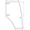 Vitre de porte UNIVERSEL 00097700040N