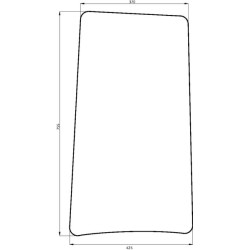 Vitre latérale UNIVERSEL 00097703010N