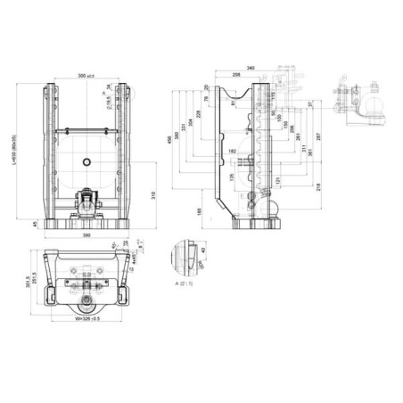 Support de palier SCHARMÜLLER 00110842A02
