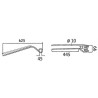 Dent d'andaineuse UNIVERSEL 002650110KR