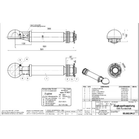Anneau de traction SCHARMÜLLER 00663942A02