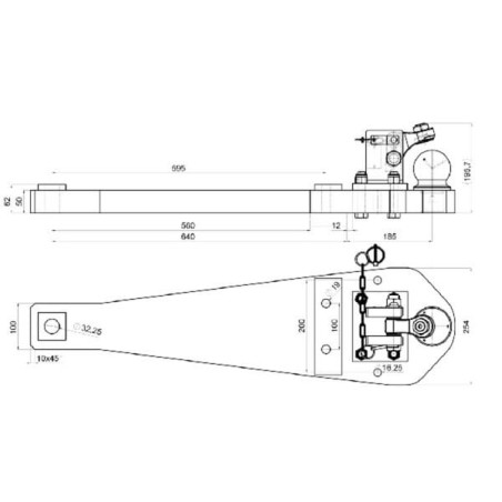 Plaque de support SCHARMÜLLER 009603330A02