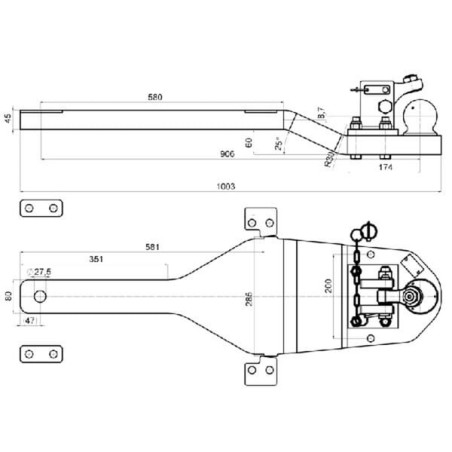 Plaque de support SCHARMÜLLER 009603850A17