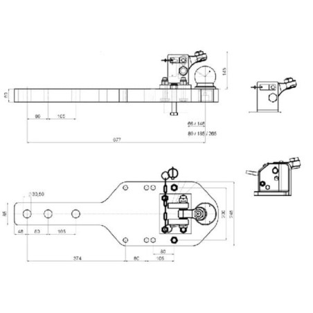 Plaque de support SCHARMÜLLER 009606420A24