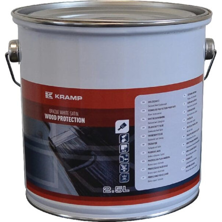 Peinture pour bois blanche 2,5L UNIVERSEL 017126671258KR