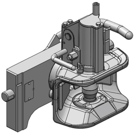 Attelage de remorque 320 mm SCHARMÜLLER 033203271A02