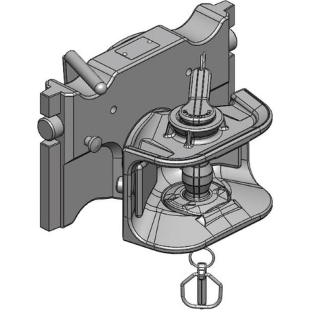Attelage de remorque 320 mm SCHARMÜLLER 03320506A02