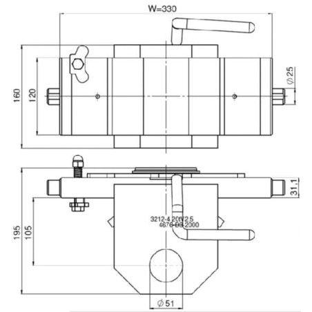 Attelage de remorque SCHARMÜLLER 03330700A02