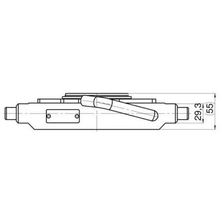 Adaptateur pour attelage SCHARMÜLLER 03724435A02