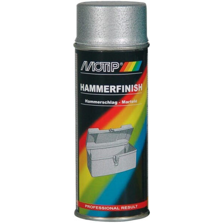Vernis martelé argent 400mL MOTIP 04013