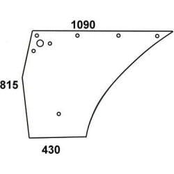 Vitre de porte UNIVERSEL 04366139N