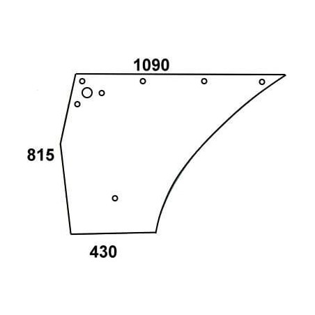 Vitre de porte UNIVERSEL 04366139N