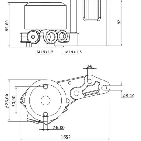 Pompe à carburant UNIVERSEL 04503576KR