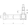 Rotule de direction ZF 0501205461