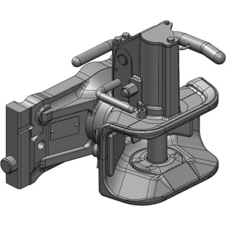 Attelage de remorque 330 mm SCHARMÜLLER 053301221A11