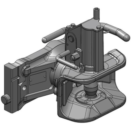 Attelage de remorque 330 mm SCHARMÜLLER 053303221A11