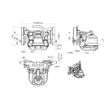 Accouplement SCHARMÜLLER 05633042A11