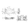 Adaptateur pour attelage SCHARMÜLLER 05731142A11