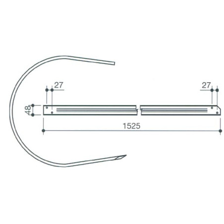 Section de ramasseur ALPINA 0655053N