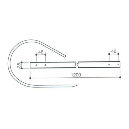 Section de ramasseur ALPINA 06577405N