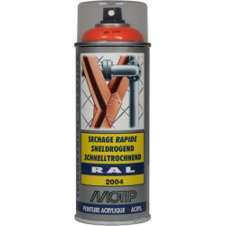 Peinture spray orangé pur MOTIP 07007