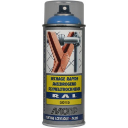 Peinture spray bleu ciel MOTIP 07012