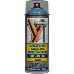 Peinture spray bleu clair MOTIP 07014