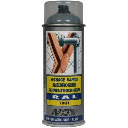 Peinture spray bleu gris MOTIP 07022
