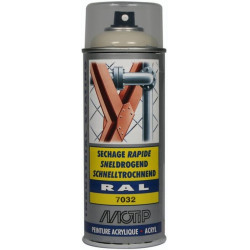 Peinture spray gris silex MOTIP 07032