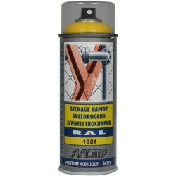 Peinture spray jaune colza MOTIP 07074