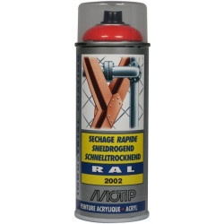Peinture spray orange MOTIP 07086