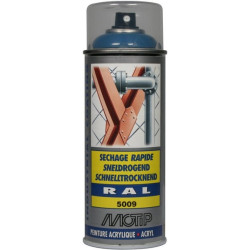 Peinture spray bleu azur MOTIP 07135