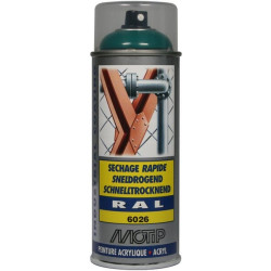 Peinture spray vert opal MOTIP 07144