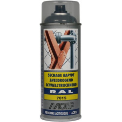 Peinture spray gris ardoise MOTIP 07148