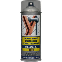 Peinture spray aluminium blanc MOTIP 07224