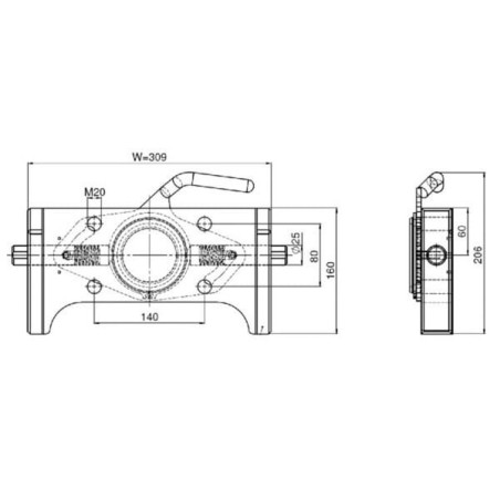 Adaptateur pour attelage SCHARMÜLLER 07731054A02